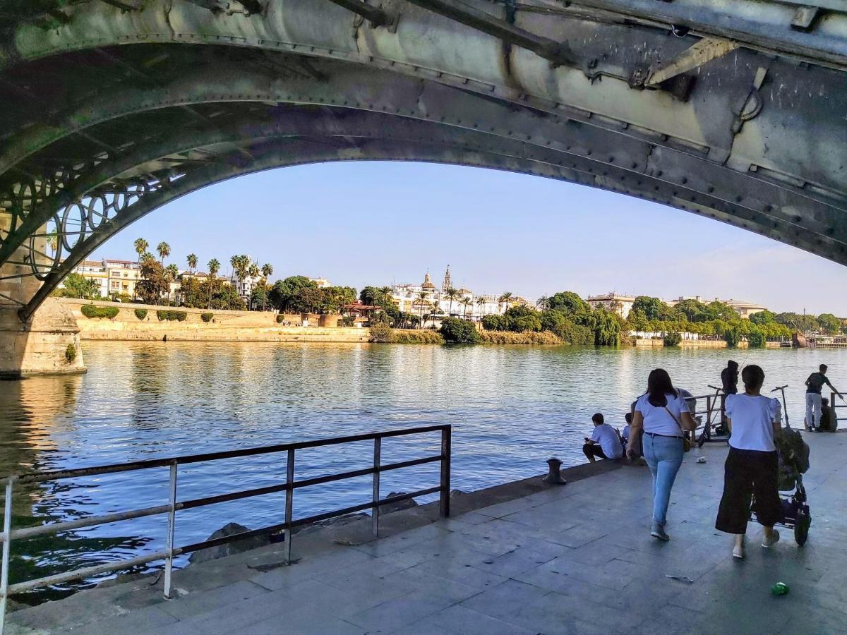 Ferienwohnung Triana Procurador Con Terraza Privada Sevilla Exterior foto